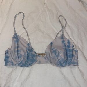 Acacia swimwear manhattan top in shibori
